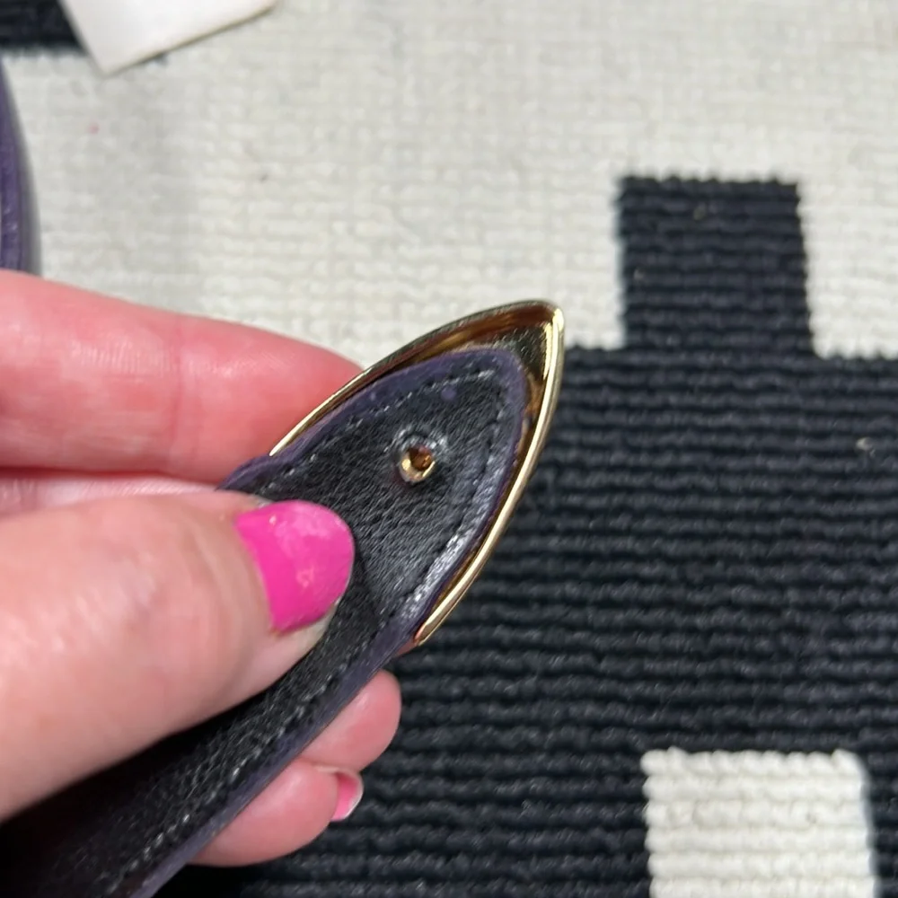 Fab, VINTAGE, NORDSTROM, purple leather belt!!